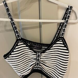 Primark Monochrome Striped Bralette